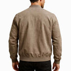 Alistair | Men's Bomber Jacket with Clean Lines, Modern Classic Bomber Jacket | Bella Blue