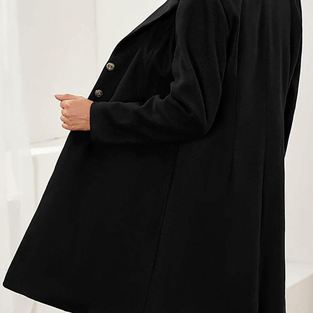 Annette | Women's Wool Tailored Coat, Prestige Winter Coat | Bella Blue