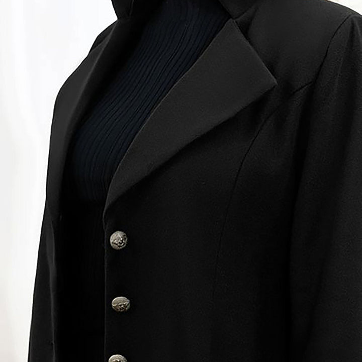 Annette | Women's Wool Tailored Coat, Prestige Winter Coat | Bella Blue