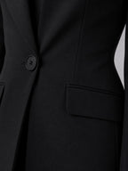 Annie | Women's Tailored Blazer & Trouser Suit Set, Smart Two-Piece Suit | Bella Blue | Brown