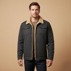 Beckett | Men's Fleece-Lined Winter Coat, Warm Outdoor Coat | Bella Blue