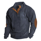 Benedict | Men's Thick-Knit Jumper, Vintage-Inspired Jumper | Bella Blue
