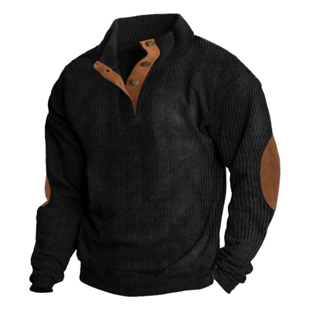 Benedict | Men's Thick-Knit Jumper, Vintage-Inspired Jumper | Bella Blue