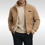 Blake | Men's Corduroy Jacket, Warm Comfort Jacket | Bella Blue | Khaki