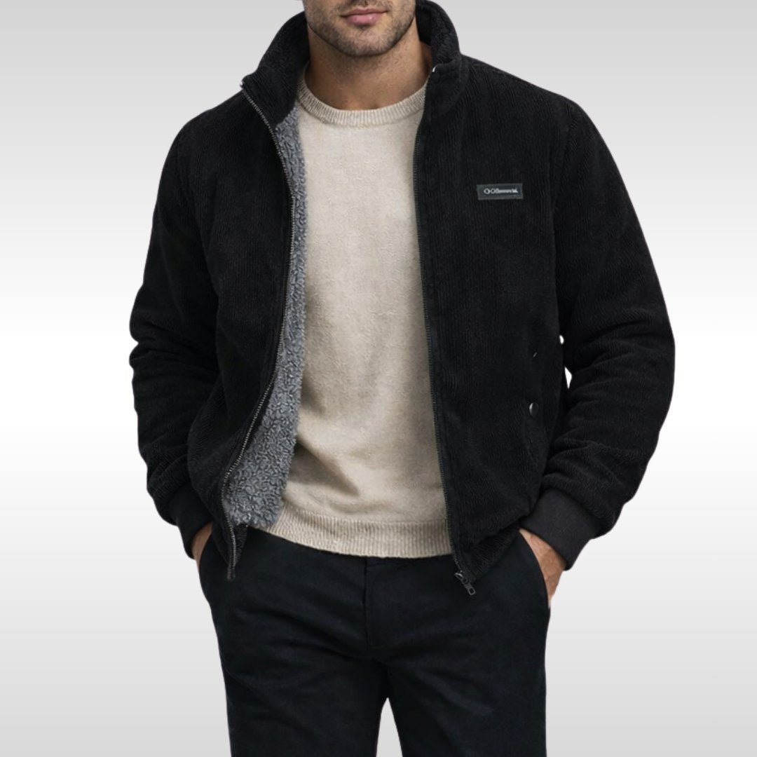 Blake | Men's Corduroy Jacket, Warm Comfort Jacket | Bella Blue | Green