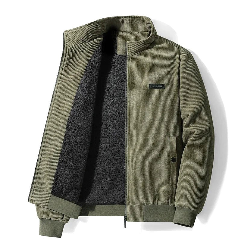 Blake | Men's Corduroy Jacket, Warm Comfort Jacket | Bella Blue