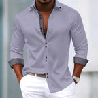 Brodie | Women's Classic Collar Shirt, Everyday Cotton Blouse | Bella Blue
