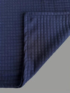 Bruno | Men's Polo Shirt with Signature Collar and Arm Zip, Elegant Polo Shirt | Bella Blue | Grey