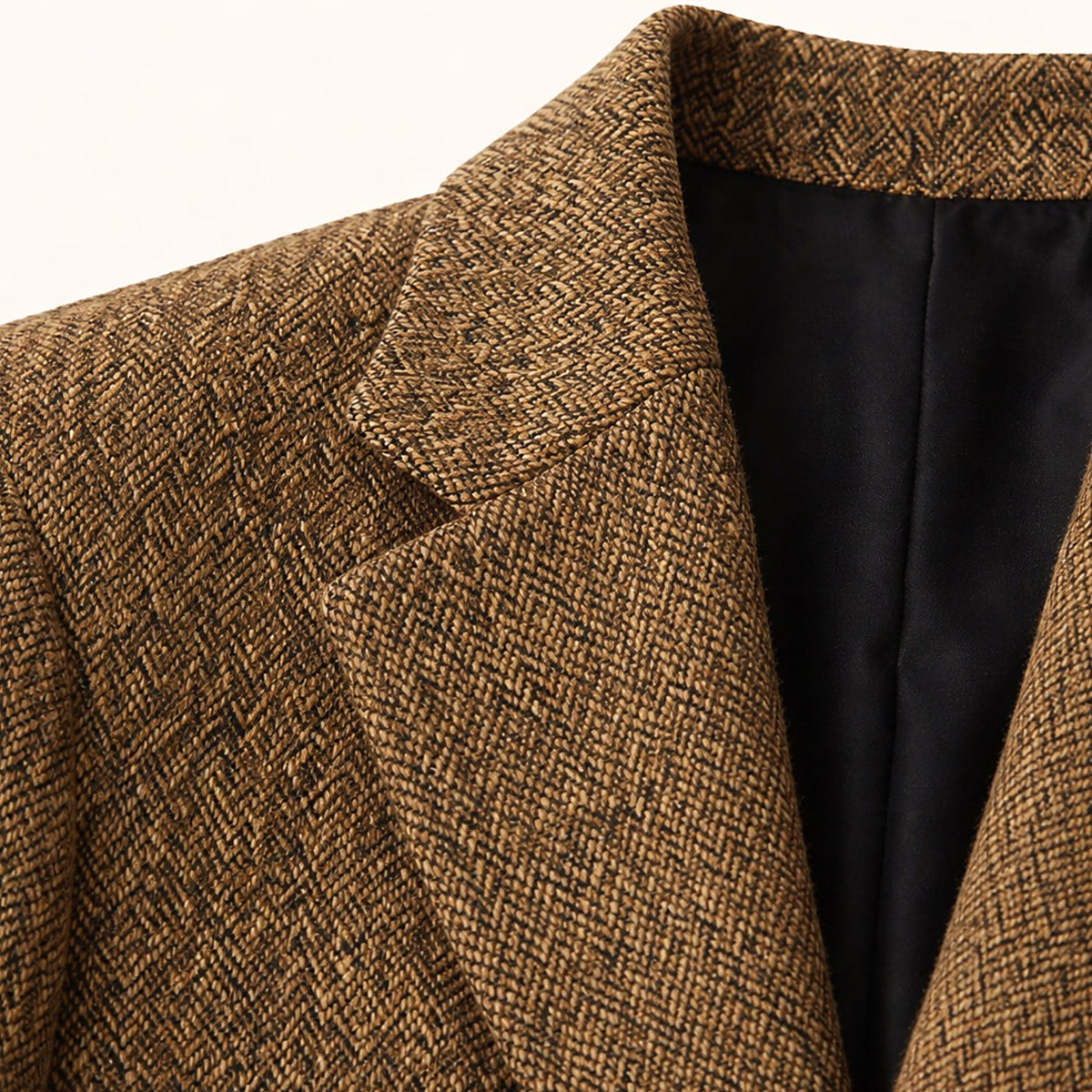 Bryce | Men's Classic Herringbone Tweed Blazer, Tailored Smart Jacket | Bella Blue