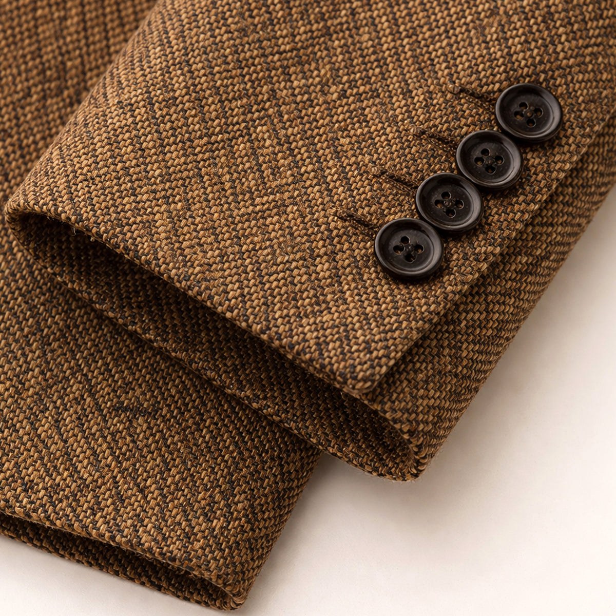 Bryce | Men's Classic Herringbone Tweed Blazer, Tailored Smart Jacket | Bella Blue