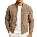 Cameron | Men's Classic Bomber Jacket, Modern Cut Jacket | Bella Blue