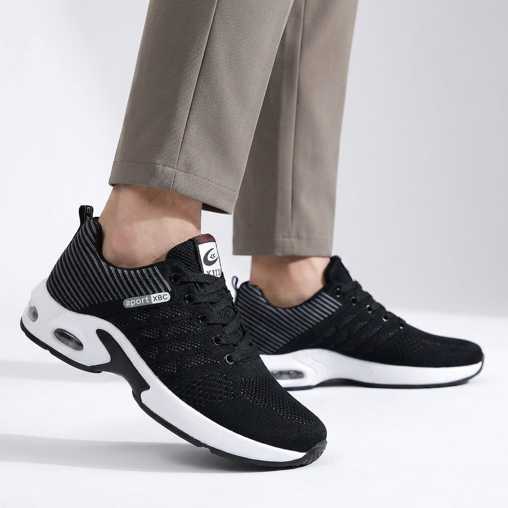 Cameron | Men's Lightweight Trainers, Breathable Sports Shoes | Bella Blue