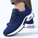 Cameron | Men's Lightweight Trainers, Breathable Sports Shoes | Bella Blue