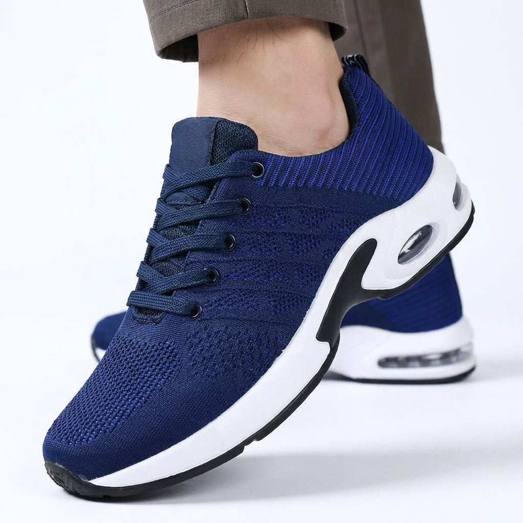 Cameron | Men's Lightweight Trainers, Breathable Sports Shoes | Bella Blue