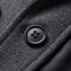 Carson | Men's Double Breasted Wool Trench Coat, Long Tailored Coat | Bella Blue