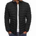 Carsten | Elegant Lightweight Transitional Jacket, Stylish Autumn Jacket | Bella Blue | Black