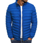 Carsten | Elegant Lightweight Transitional Jacket, Stylish Autumn Jacket | Bella Blue | Black