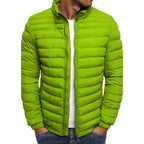 Carsten | Elegant Lightweight Transitional Jacket, Stylish Autumn Jacket | Bella Blue | Black
