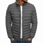 Carsten | Elegant Lightweight Transitional Jacket, Stylish Autumn Jacket | Bella Blue | Black