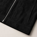 Carter | Men's Suede-Effect Jacket, Modern Smart Jacket | Bella Blue