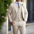Charlie | Men's Three-Piece Tailored Suit, Blazer Waistcoat and Trousers | Bella Blue