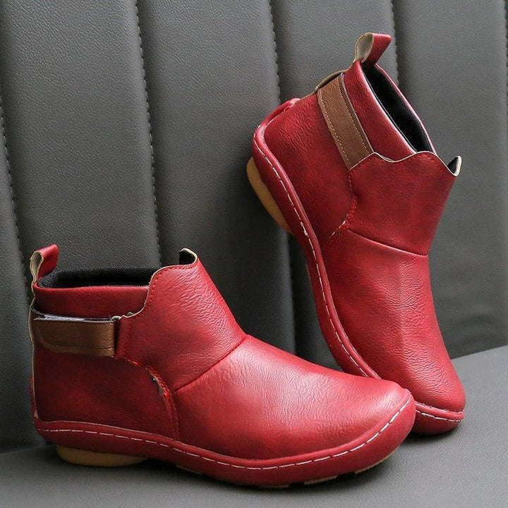 Charlotte | Women's Orthopaedic Ankle Boots, Supportive Autumn Boots | Bella Blue