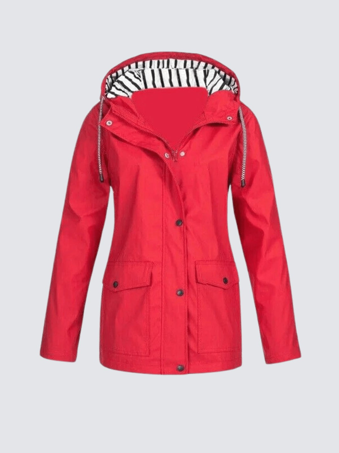 Christine | Women's Waterproof Lightweight Windbreaker Jacket, Water-Resistant Outdoor Jacket | Bella Blue