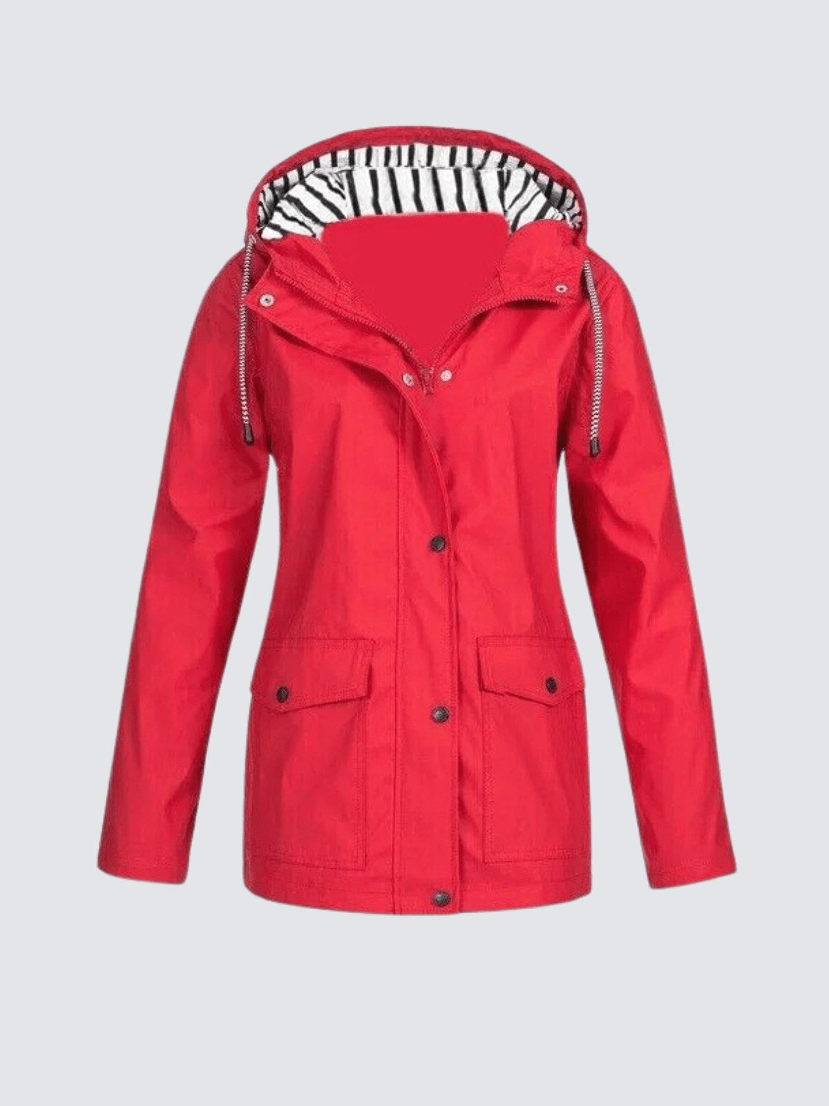 Christine | Women's Waterproof Lightweight Windbreaker Jacket, Water-Resistant Outdoor Jacket | Bella Blue