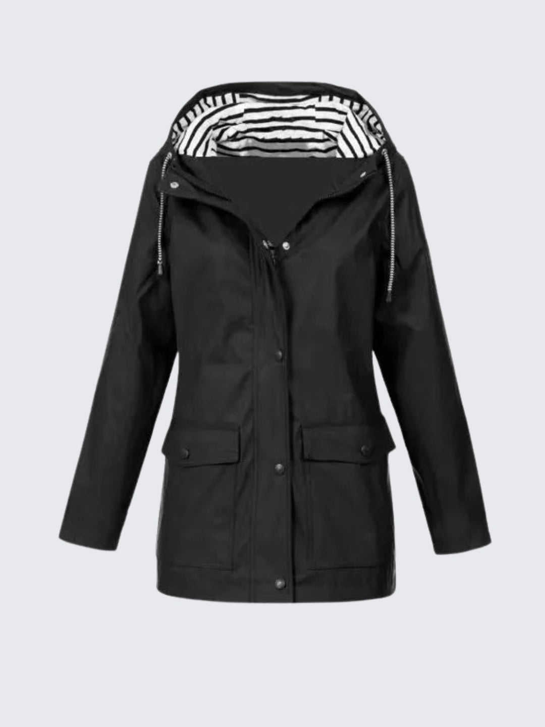 Christine | Women's Waterproof Lightweight Windbreaker Jacket, Water-Resistant Outdoor Jacket | Bella Blue | Pink