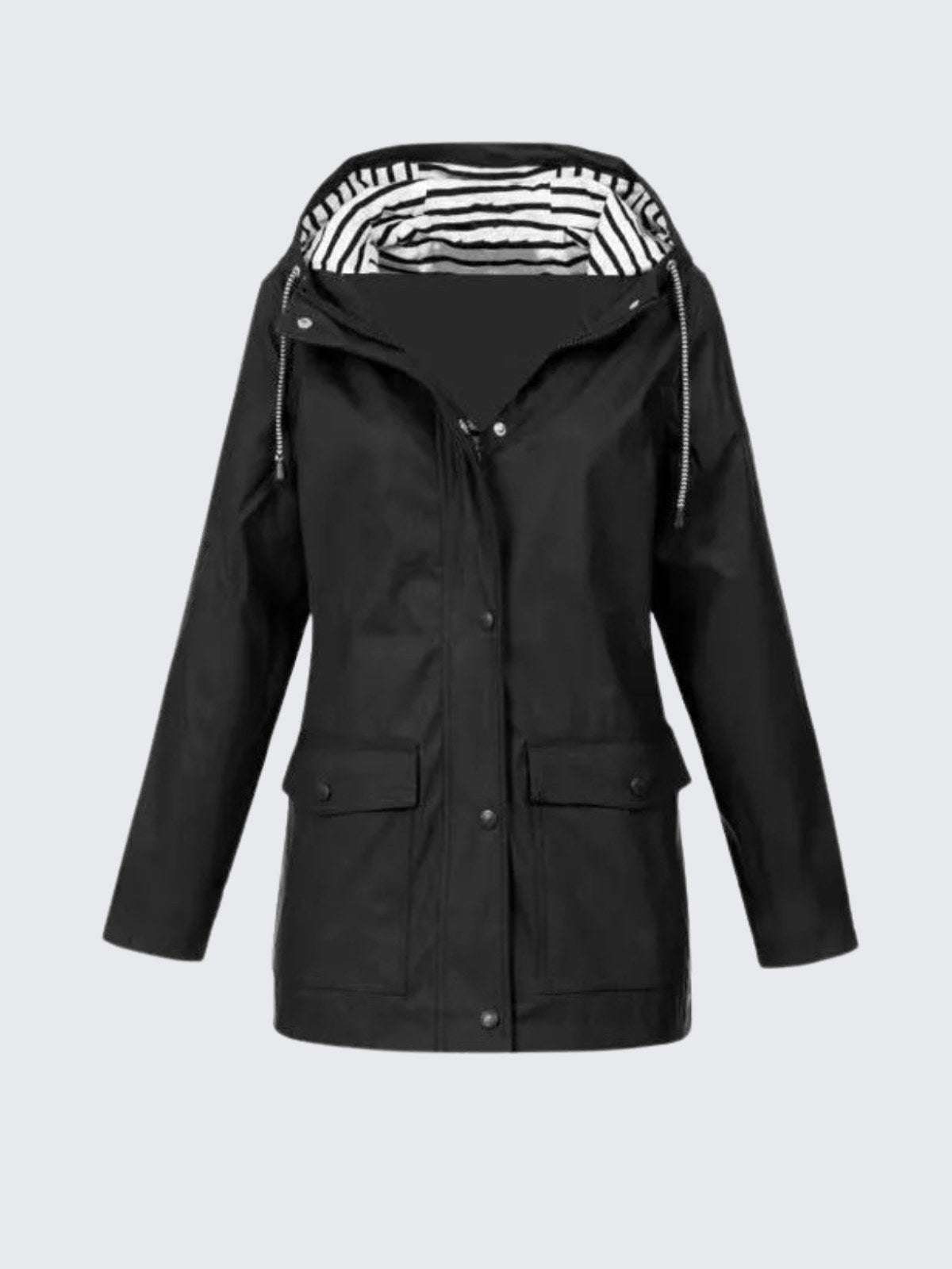 Christine | Women's Waterproof Lightweight Windbreaker Jacket, Water-Resistant Outdoor Jacket | Bella Blue | Pink