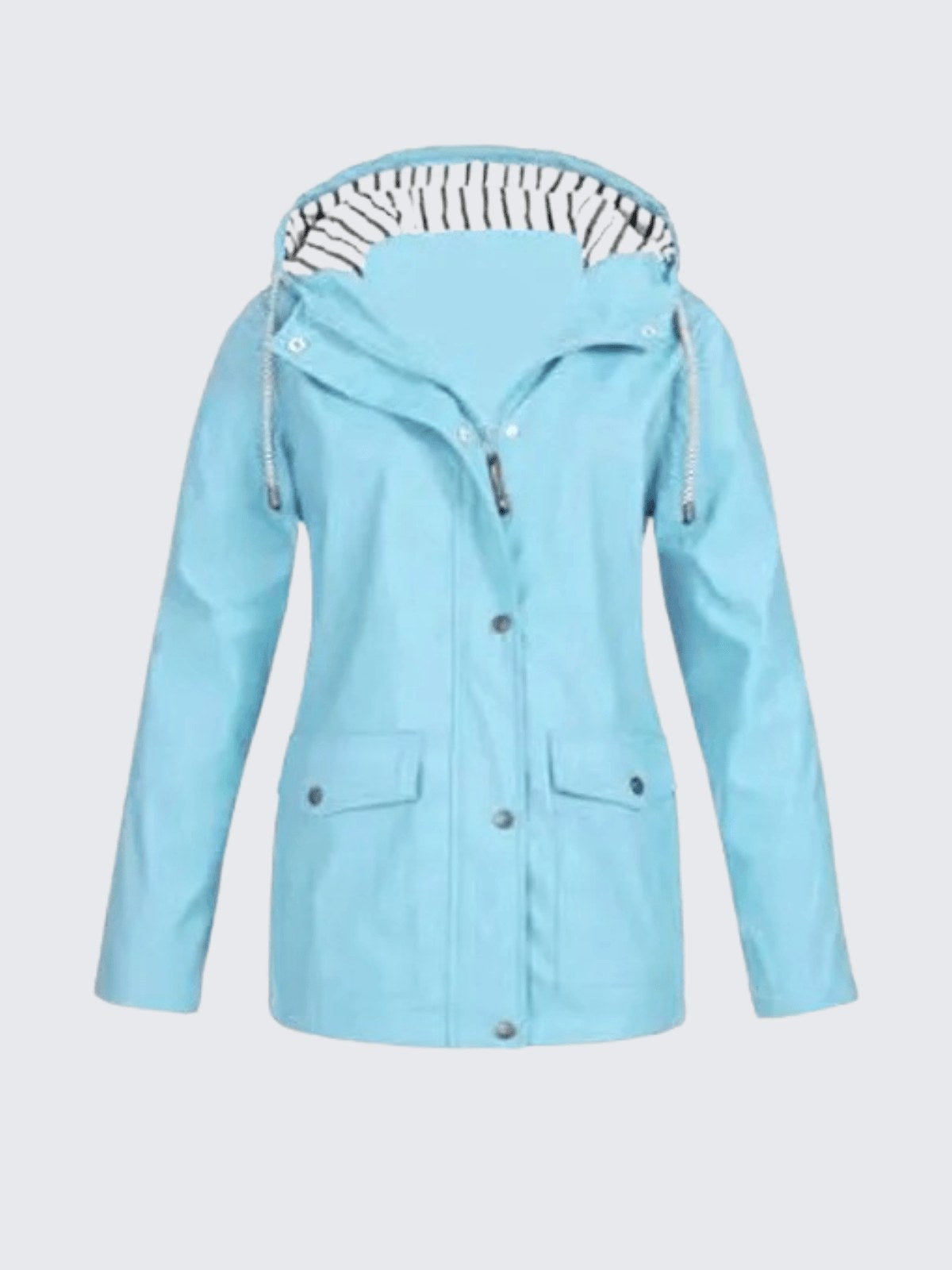 Christine | Women's Waterproof Lightweight Windbreaker Jacket, Water-Resistant Outdoor Jacket | Bella Blue | Blue