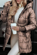 Clara | Elegant Transitional Coat with Classic Cut, Timeless Autumn Coat | Bella Blue | Brown