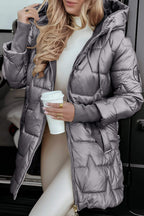 Clara | Elegant Transitional Coat with Classic Cut, Timeless Autumn Coat | Bella Blue | Brown