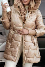 Clara | Elegant Transitional Coat with Classic Cut, Timeless Autumn Coat | Bella Blue | Grey