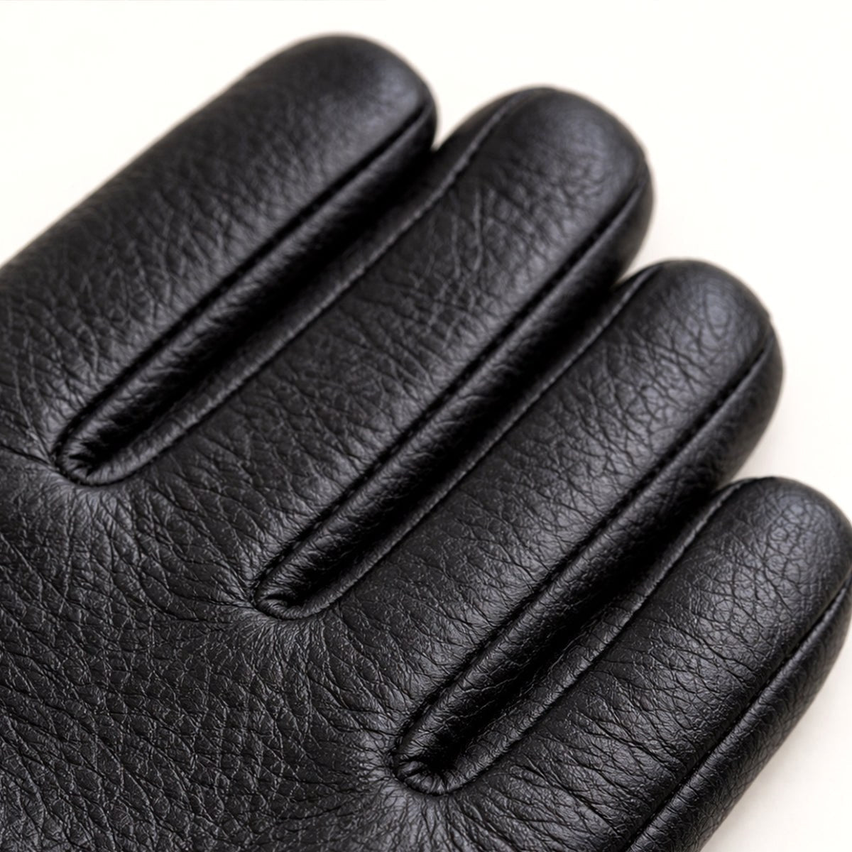 Cody | Men's Faux Leather Winter Driving Gloves, Wool-Lined Warm Gloves | Bella Blue