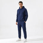 Cody | Men's Hooded Loungewear Set, Comfortable Two-Piece Set | Bella Blue