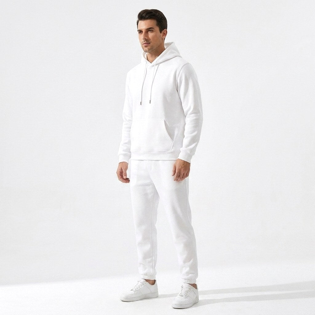 Cody | Men's Hooded Loungewear Set, Comfortable Two-Piece Set | Bella Blue