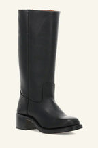 Colette | Women's Western Leather Cowboy Boots, Pointed-Toe Autumn Boots | Bella Blue