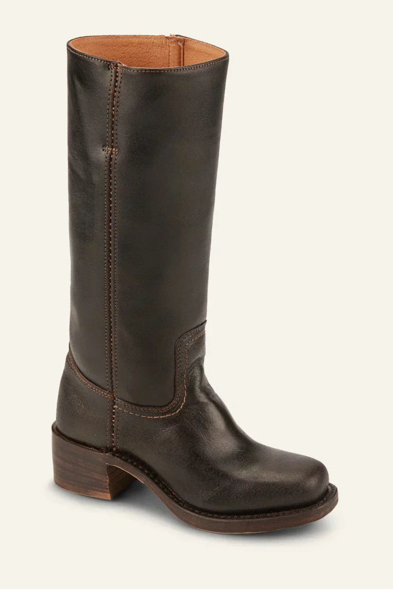 Colette | Women's Western Leather Cowboy Boots, Pointed-Toe Autumn Boots | Bella Blue
