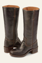 Colette | Women's Western Leather Cowboy Boots, Pointed-Toe Autumn Boots | Bella Blue