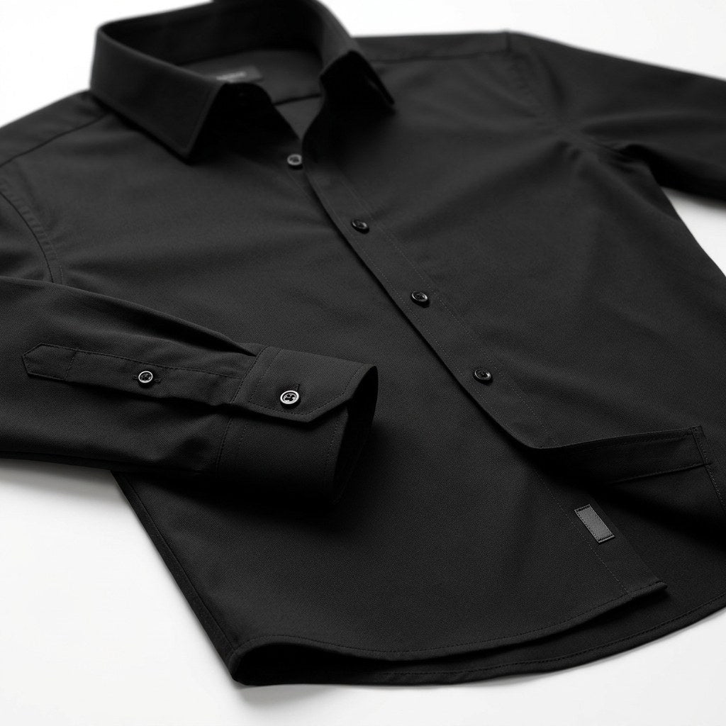 Colin | Men's Slim-Fit Stretch Shirt, Crease-Resistant Business Shirt | Bella Blue