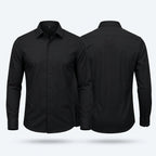 Colin | Men's Slim-Fit Stretch Shirt, Crease-Resistant Business Shirt | Bella Blue