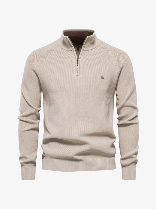 Colin | Women's Soft Cotton-Blend Jumper, Timeless Autumn Jumper | Bella Blue