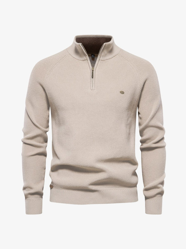 Colin | Women's Soft Cotton-Blend Jumper, Timeless Autumn Jumper | Bella Blue