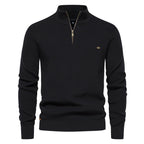 Colin | Women's Soft Cotton-Blend Jumper, Timeless Autumn Jumper | Bella Blue