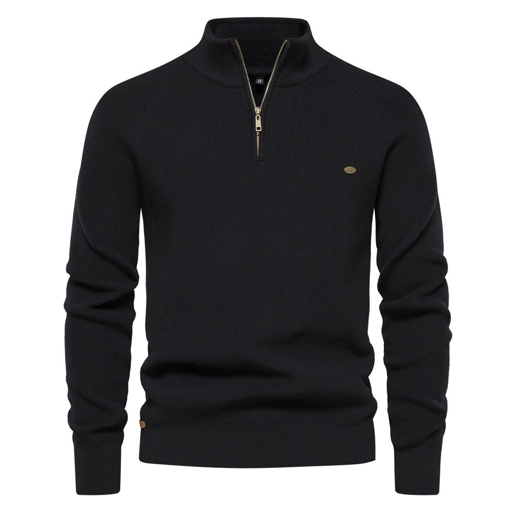 Colin | Women's Soft Cotton-Blend Jumper, Timeless Autumn Jumper | Bella Blue