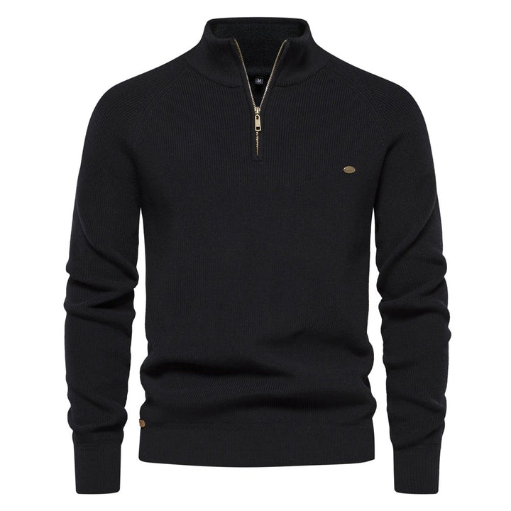 Colin | Women's Soft Cotton-Blend Jumper, Timeless Autumn Jumper | Bella Blue