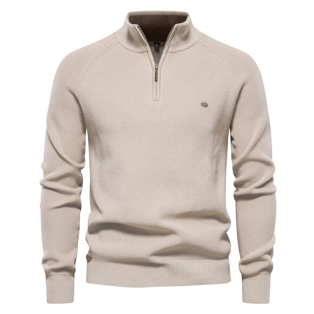 Colin | Women's Soft Cotton-Blend Jumper, Timeless Autumn Jumper | Bella Blue