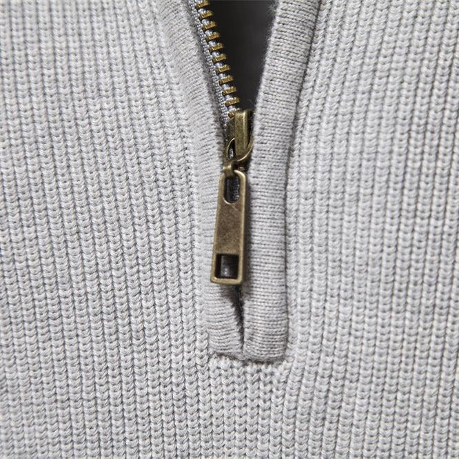 Colin | Women's Soft Cotton-Blend Jumper, Timeless Autumn Jumper | Bella Blue