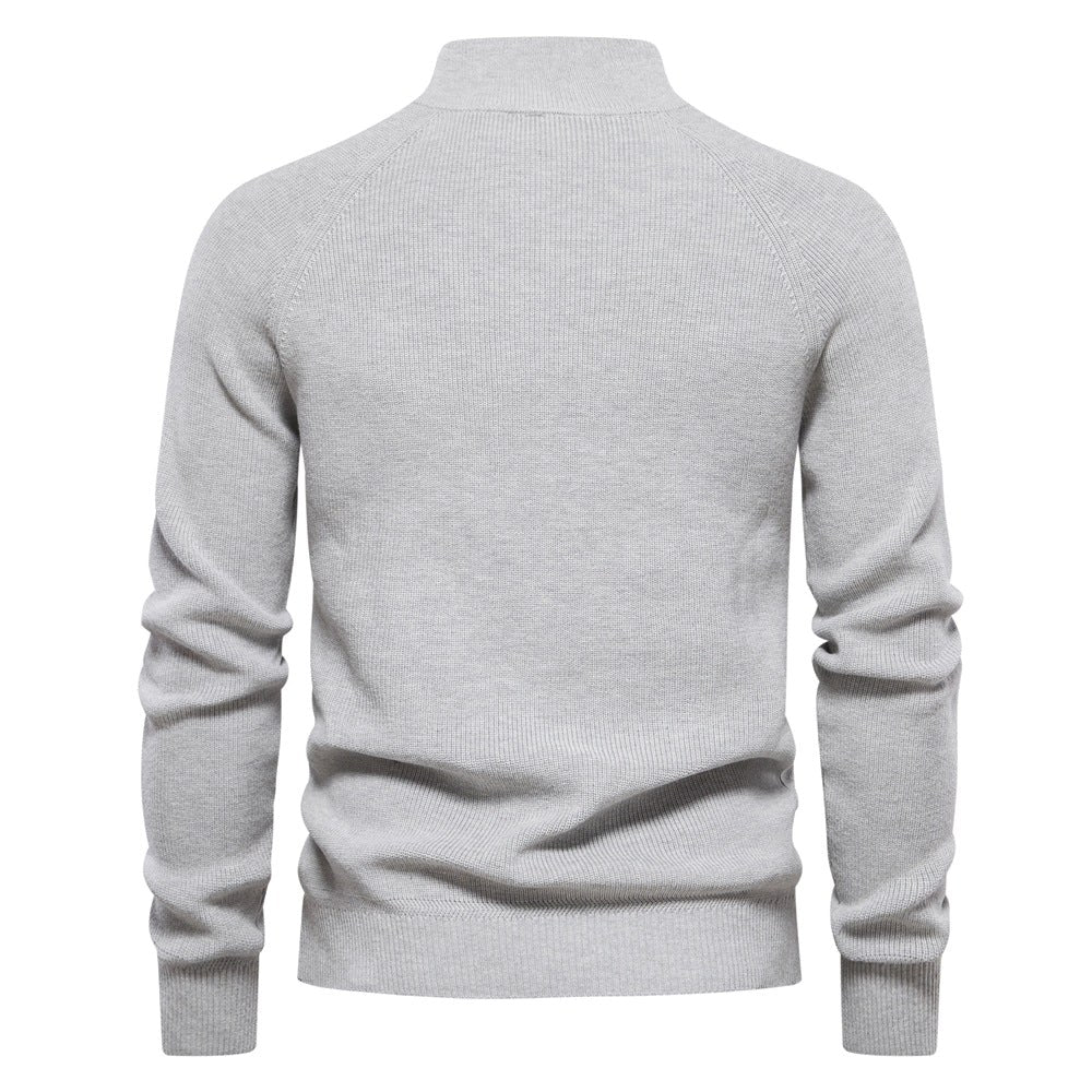 Colin | Women's Soft Cotton-Blend Jumper, Timeless Autumn Jumper | Bella Blue